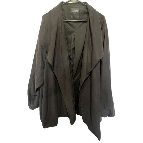 NWT Bloomchic Black Lightweight Open Long Sleeve Professional Blazer - Picture 1 of 4